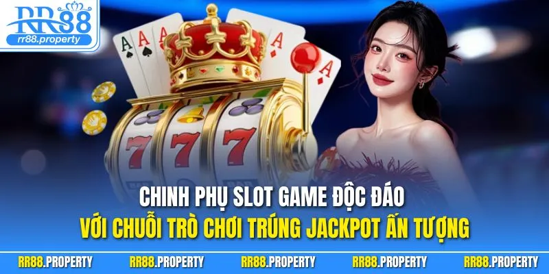 Chinh phụ slot game độc đáo với chuỗi trò chơi trúng jackpot ấn tượng