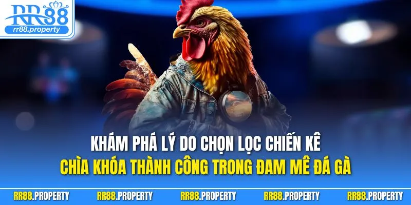 Khám phá lý do chọn lọc chiến kê – chìa khóa thành công trong đam mê đá gà