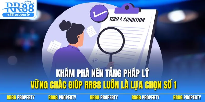 Khám phá nền tảng pháp lý vững chắc giúp RR88 luôn là lựa chọn số 1