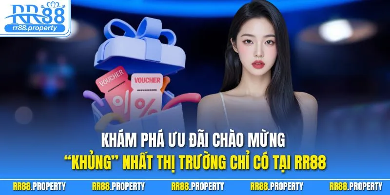 Khám phá ưu đãi chào mừng “khủng” nhất thị trường chỉ có tại RR88