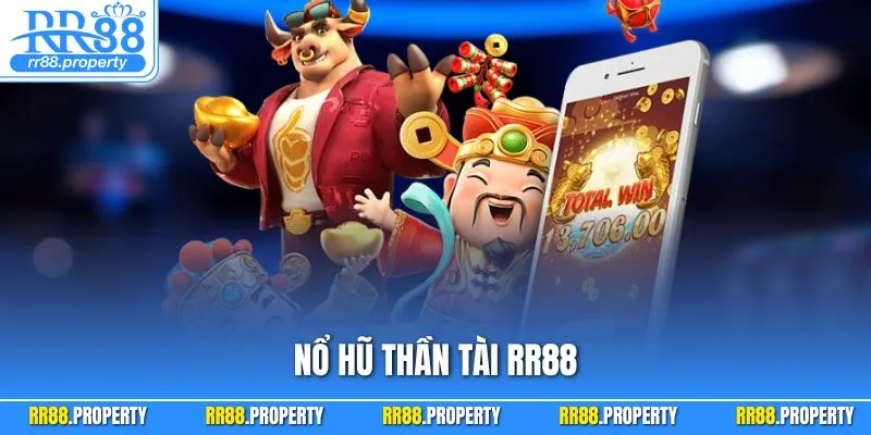 Nổ Hũ Thần Tài RR88 – Quay Là Nổ, Jackpot Vàng Ngập Màn Hình